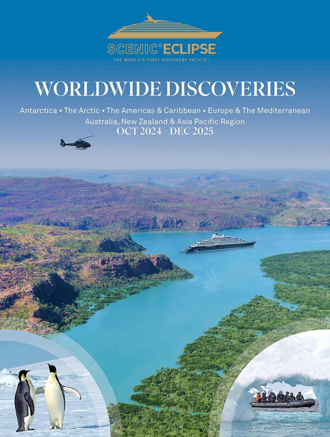 Worldwide Discovery Voyages brochure for 2024 and 2025