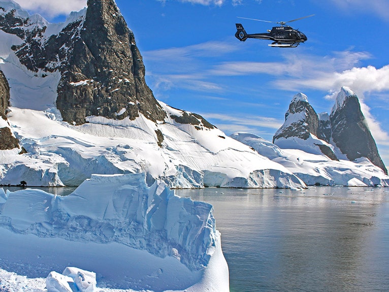 Scenic Eclipse Helicopter, Antarctica
