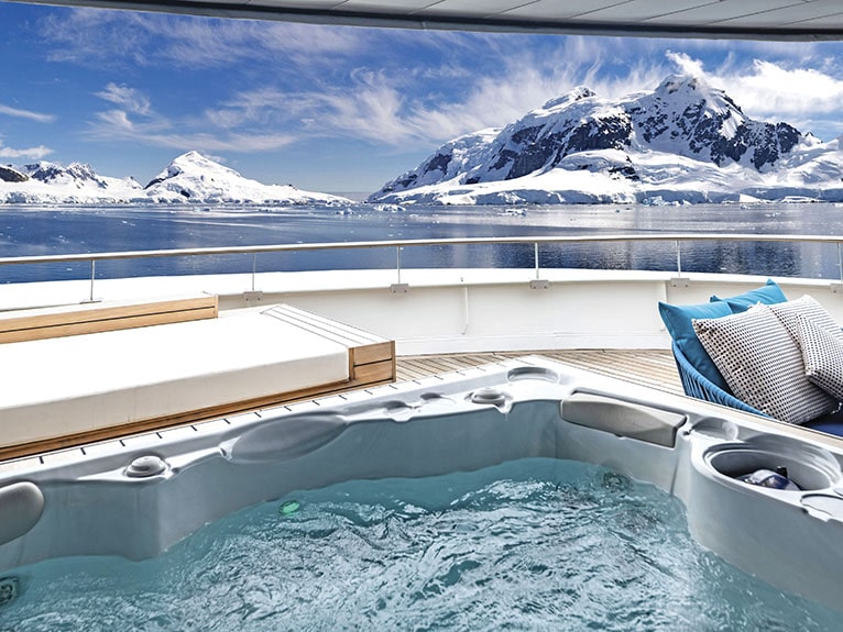 Owner’s Penthouse Suite on Scenic Eclipse in Antarctica