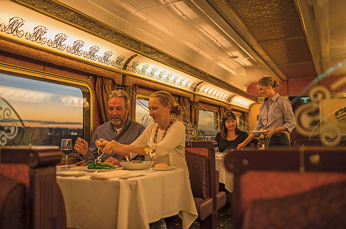 The Ghan Queen Adelaide Restaurant Australia 