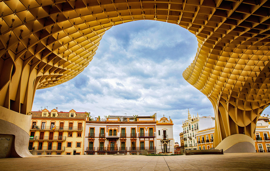 Architecture in Seville, Spain