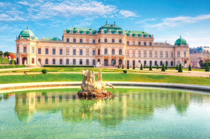 Belvedere Palace, Vienna, Austria