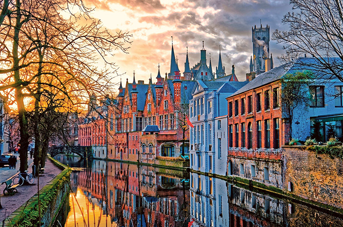 Bruges Canals, Belgium