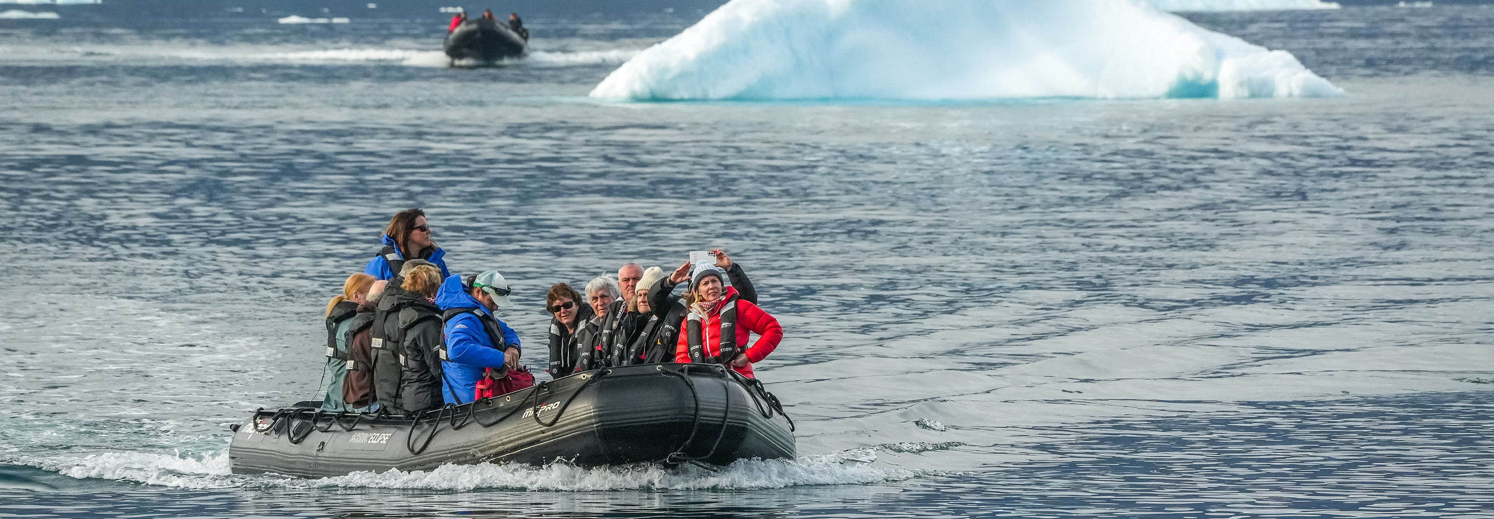 Scenic Eclipse Zodiac excursion in Greenland