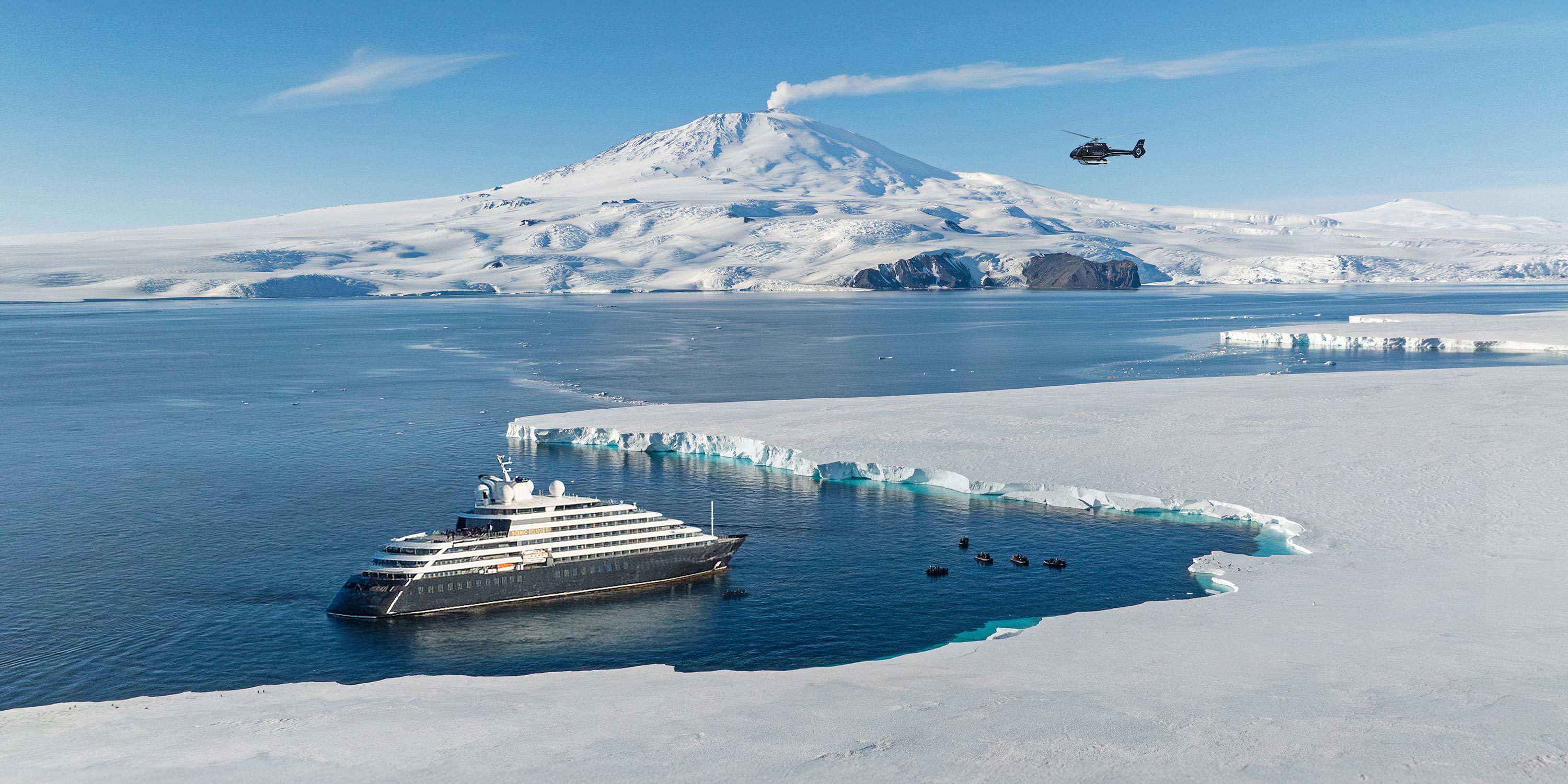 Scenic Eclipse II, McMurdo Sound, East Antarctica