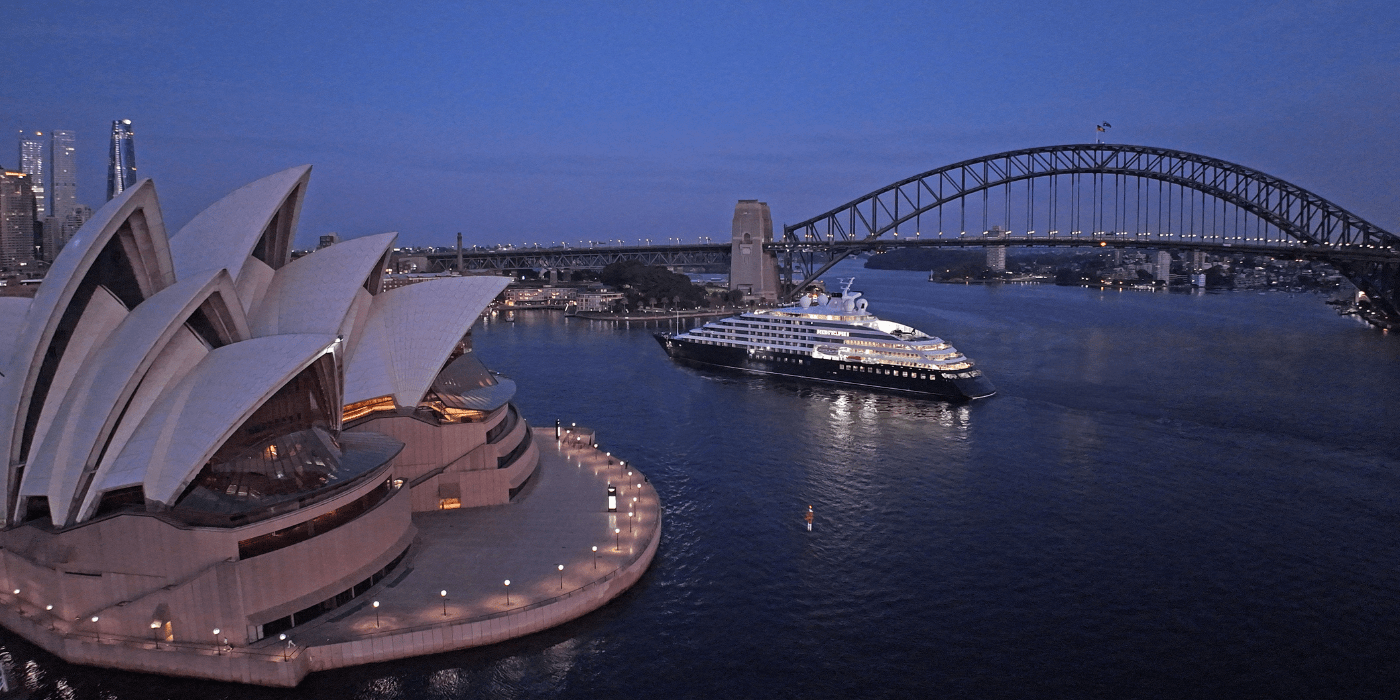 Scenic Eclipse 2 in Sydney, Australia