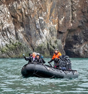 Zodiac excursions in Tromso