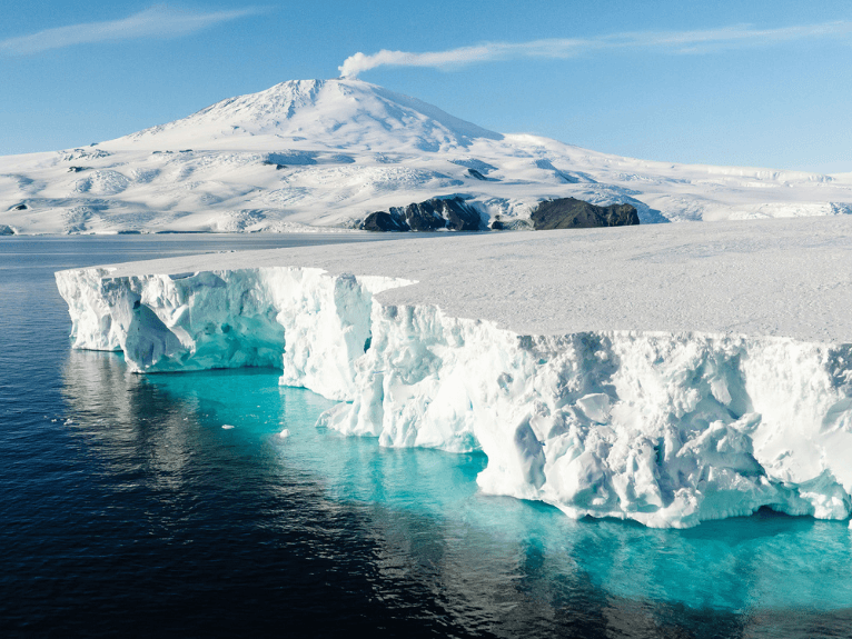 Erebus Ice Tongue, McMurdo Sound, East Antarctica Erebus Ice Tongue, McMurdo Sound, East Antarctica