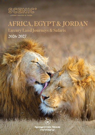 Africa, Egypt and Jordan brochure cover