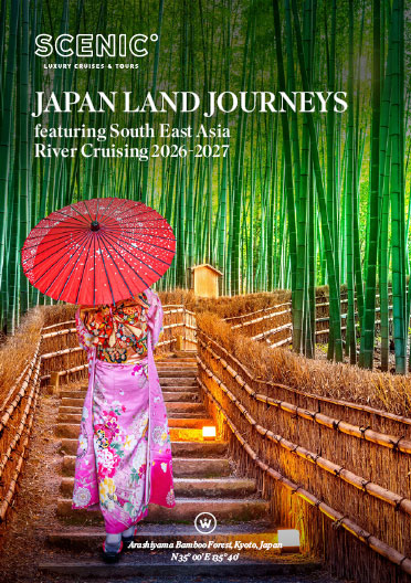 Japan Land Journeys & South East Asia River Cruising 2026/2027 Brochure cover