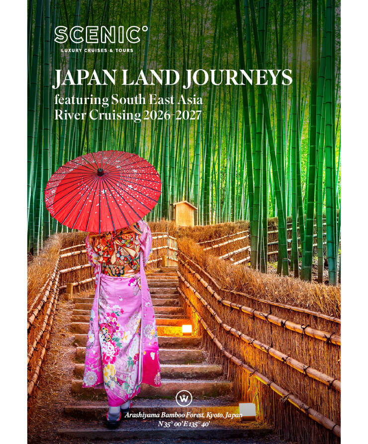 Japan Land Journeys & South East Asia River Cruising 2026/2027 Brochure cover