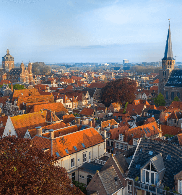 A historic European city with stunning architecture and natural beauty