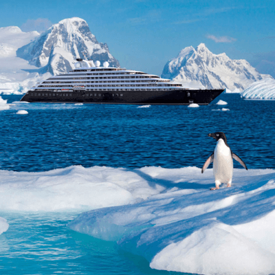 Antarctica Peninsula Landscape Scenic Eclipse