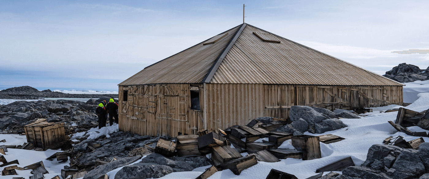 Mawsons Hut, Cape Denison, East Antarctica Mawson’s Huts, Cape Denison